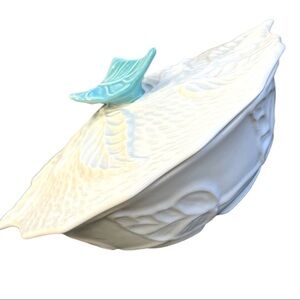 CALIFORNIA pottery covered serving dish, vintage, mid century modern